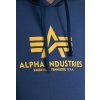 Alpha Industries Basic Hoody pánska mikina New navy wheat c
