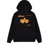 alpha industries logo bp hoody panska mikina black 4
