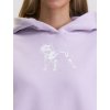 Amstaff dámska mikina BASIC OVERSIZED violet c