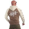 Yakuza mikina pánska s kapucňou BEFORE RAGLAN TWO FACE HOB 21009 otter A