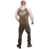 Yakuza mikina pánska s kapucňou BEFORE RAGLAN TWO FACE HOB 21009 otter C