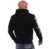 Yakuza mikina pánska s kapucňou TIME TROUBLE HOB 20011 black a