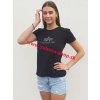 Alpha Industries New Basic T Wmn Foil Print Black Metal dámske tričko c