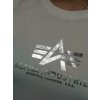 Alpha Industries New Basic T Wmn Foil Print White metal silver b