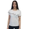 Alpha Industries New Basic T Wmn Foil Print White metal silver