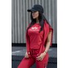 Alpha Industries New Basic T Wmn Speed Red dámske tričko b