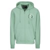 Pitbull West Coast pánska mikina na zips s kapucňou Planet Surf mint (Farba zelená, Veľkosť pánska XXL)