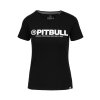 PitBull West Coast dámske tričko Pitbull R black (Farba čierna, Veľkosti dámske XL)