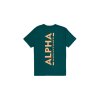 alpha-industries-backprint-t-force-green-tricko-panske