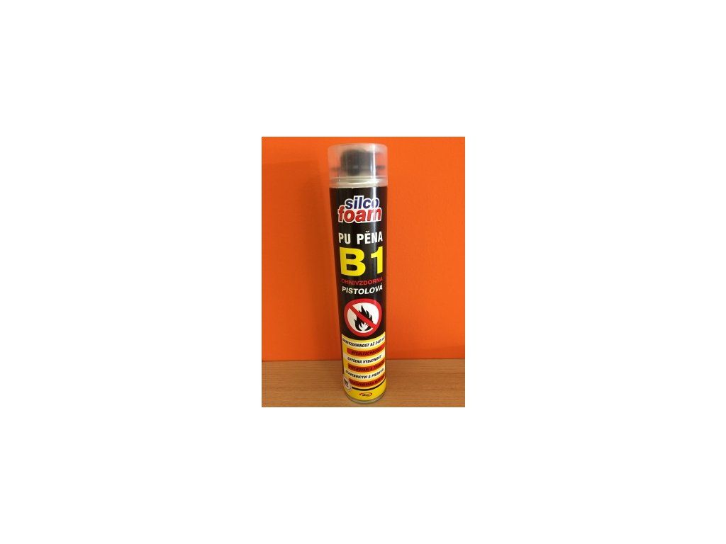 Protipožární PU pěna Silcofoam B1 750 ml