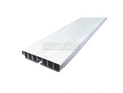 Sokl 100mm bílá lesk 4m  004