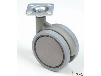 Kolečko 75mm s měkčeným běhounem 216383