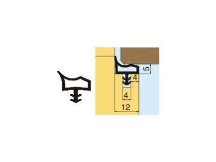 Těsnící profil L 3302 - 10N