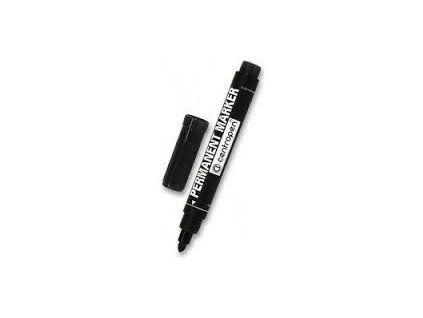 Popisovač permanentní Centropen 8566 černý 10ks (fix)