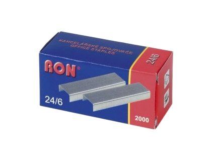 Sešívací spony RON  24/6 2000ks