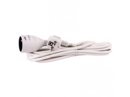 Prodlužovací kabel bílý (spojka)