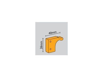 D014917 Brzda klik stoper anx Laguna
