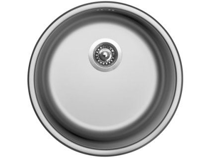 Dřez ROUND 450 V 0,6mm matný 3 ½“