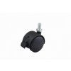Kolečko 40 mm čep M8 x 15 brzda černé 36154