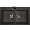 Dřez Amanda 860 DUO metalblack (74)  004