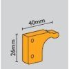 D014917 Brzda klik stoper anx Laguna