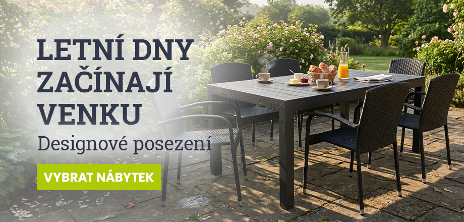 Zahradní nábytek - letní posezení