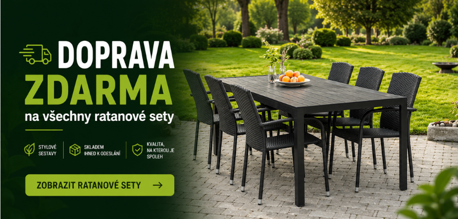 Doprava zdarma na ratanové sety - desktop