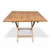 Zahradní skládací stůl Roger II. teak (1)