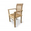 Zahradní stohovatelné křeslo StuckingNew teak (1)