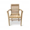 Zahradní stohovatelné křeslo StuckingNew teak (2)