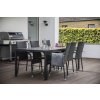 Nábytek na zahradu ratan stůl VIKING XL + 6x židle PARIS B