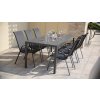 Zahradní jídelní set Viking XL + 6x kovová židle Ramada