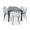 Moderní zahradní set Viking XL + 8x křeslo GABY šedé (3)