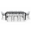 Moderní zahradní set Viking XL + 8x křeslo GABY šedé (1)