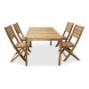 Dřevěný nábytek stůl COPENHAGEN + 4x židle Mandy (1)