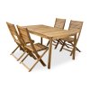 Dřevěný nábytek stůl COPENHAGEN + 4x židle Mandy (4)