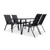 Zahradní set nábytku PORTO 140cm + 4x židle RAMADA (2)