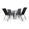 Zahradní set nábytku CAPRI 100cm + 4x židle RAMADA (4)
