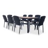 Zahradní jídelní sestava MILANO + 8x židle ROMA (3)