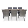 Zahradní jídelní set MILANO + 6x křeslo BALI PREMIUM (3)