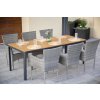 Zahradní jídelní set MILANO + 6x křeslo BALI PREMIUM (1)