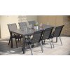 Zahradní jídelní set Viking XL 190cm + 6x kovová židle Ramada