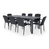 Nábytek na zahradu ratan stůl VIKING XL + 8x židle ROMA (2)