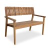 Zahradní dřevěná lavice LUCY 2 místná (3)