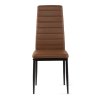 100170 Jídelní židle TINO hnědá (2)