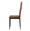 100170 Jídelní židle TINO hnědá (3)