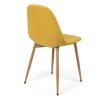 100230 Jídelní židle MARIE žlutá (4)