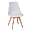 Jídelní židle SCANDINO bílá (3)