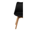 Skandinávská jídelní židle SCANDINO černá (6)