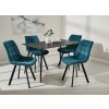 ceramon140 + 4x židle bella tyrkysova